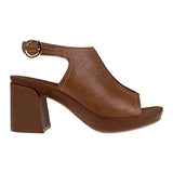 SANDALIAS DAMA FLEXI 122703 PIEL CAFÉ