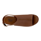 SANDALIAS DAMA FLEXI 122703 PIEL CAFÉ