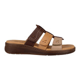 SANDALIAS DAMA FLEXI 116101 PIEL CAFÉ