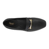 MOCASINES DAMA FLEXI 126602 PIEL NEGRO
