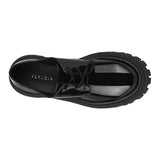 ZAPATOS CASUALES DAMA PERUGIA 55552 CHAROL NEGRO