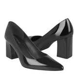 TACONES DAMA STYLO 70771 CHAROL NEGRO