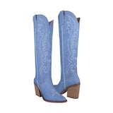 BOTAS DAMA PERUGIA 80977 TEXTIL AZUL