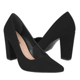 TACONES DAMA STYLO 97805 SUEDE NEGRO