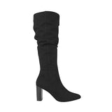 BOTAS DAMA STYLO 15801 SUEDE NEGRO