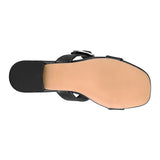 SANDALIAS DAMA STYLO 18503 SIMIPIEL NEGRO