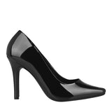 TACONES DAMA STYLO 25401 CHAROL NEGRO