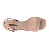 SANDALIAS DAMA STYLO 22701002 CHAROL BEIGE