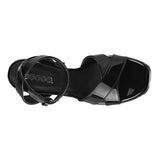 SANDALIAS DAMA STYLO 28001002 CHAROL NEGRO