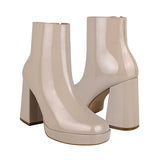 BOTINES DAMA STYLO 31702 SIMIPIEL BEIGE