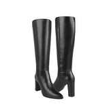 BOTAS DAMA STYLO 26402 SIMIPIEL NEGRO