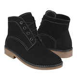 BOTINES DAMA STYLO 9101 SUEDE NEGRO