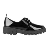 ZAPATOS CASUALES DAMA STYLO 12165 CHAROL NEGRO