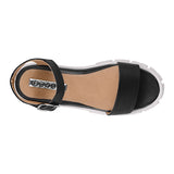 SANDALIAS DAMA STYLO 14203 SIMIPIEL NEGRO