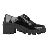 ZAPATOS CASUALES DAMA STYLO 331 CHAROL NEGRO