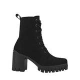 BOTINES DAMA STYLO 7505 SUEDE NEGRO