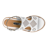 SANDALIAS DAMA STYLO 4722 SIMIPIEL BLANCO