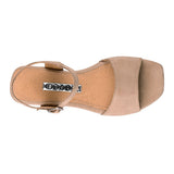 SANDALIAS DAMA STYLO 12629 SUEDE BEIGE