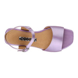 SANDALIAS DAMA STYLO 12629 TEXTIL MORADO