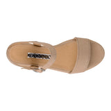 SANDALIAS DAMA STYLO 12944 SUEDE BEIGE