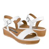 SANDALIAS DAMA STYLO 12944 SIMIPIEL BLANCO