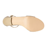 SANDALIAS DAMA STYLO 3008 GLITTER ORO