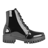 BOTINES CASUALES PARA DAMA STYLO 3002 CHAROL NEGRO