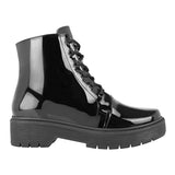 BOTINES CASUALES DAMA STYLO 3104 CHAROL NEGRO