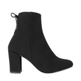 BOTINES CASUALES DAMA STYLO 1400 SUEDE NEGRO