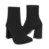 BOTINES DAMA STYLO 4333 SUEDE NEGRO