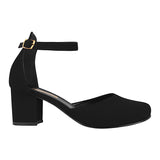 TACONES DAMA STYLO 5382 SUEDE NEGRO