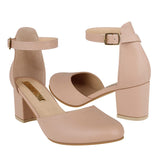 TACONES DAMA STYLO 5382 SIMIPIEL BEIGE