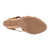 SANDALIAS DAMA STYLO 9028 SIMIPIEL CAFÉ
