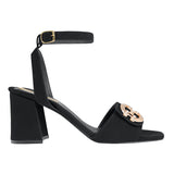 SANDALIAS DAMA STYLO 3028 BUCK NEGRO