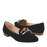 ZAPATOS CASUALES DAMA STYLO 2508 SUEDE NEGRO