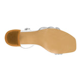 SANDALIAS DAMA STYLO 8028 SIMIPIEL BLANCO