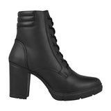 BOTINES DAMA STYLO 1658 SIMIPIEL NEGRO