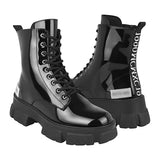 BOTAS DAMA STYLO 11003 CHAROL NEGRO