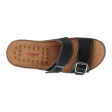 SANDALIAS DAMA CONFORT FIT 19613 SIMIPIEL NEGRO