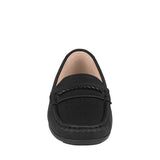 MOCASINES DAMA COMFORT FIT 20017 SIMIPIEL NEGRO