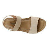 SANDALIAS DAMA COMFORT FIT 24131 SIMIPIEL BEIGE