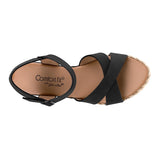 SANDALIAS DAMA COMFORT FIT 24121 SIMIPIEL NEGRO