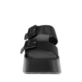SANDALIAS DAMA FUROR 01MH SIMIPIEL NEGRO