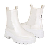 BOTINES DAMA VIA URBANA IK107 SIMIPIEL BEIGE