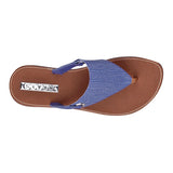 SANDALIAS CASUALES PARA DAMA STYLO KOALA AZUL