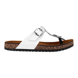 SANDALIAS CASUALES DAMA SOMALIA SIMIPIEL BLANCO