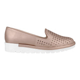 ZAPATOS CASUALES PARA DAMA STYLO 3089 SIMIPIEL ORO ROSADO