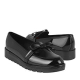 ZAPATOS DAMA STYLO R-3153 CHAROL NEGRO