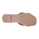 SANDALIAS DAMA STYLO 1310 TEXTIL CAFÉ