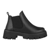 BOTINES CASUALES DAMA STYLO 795 SIMIPIEL NEGRO